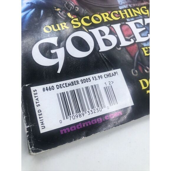 Mad Magazine #460 December 2005 Goblet of Fire - Picture 7 of 10